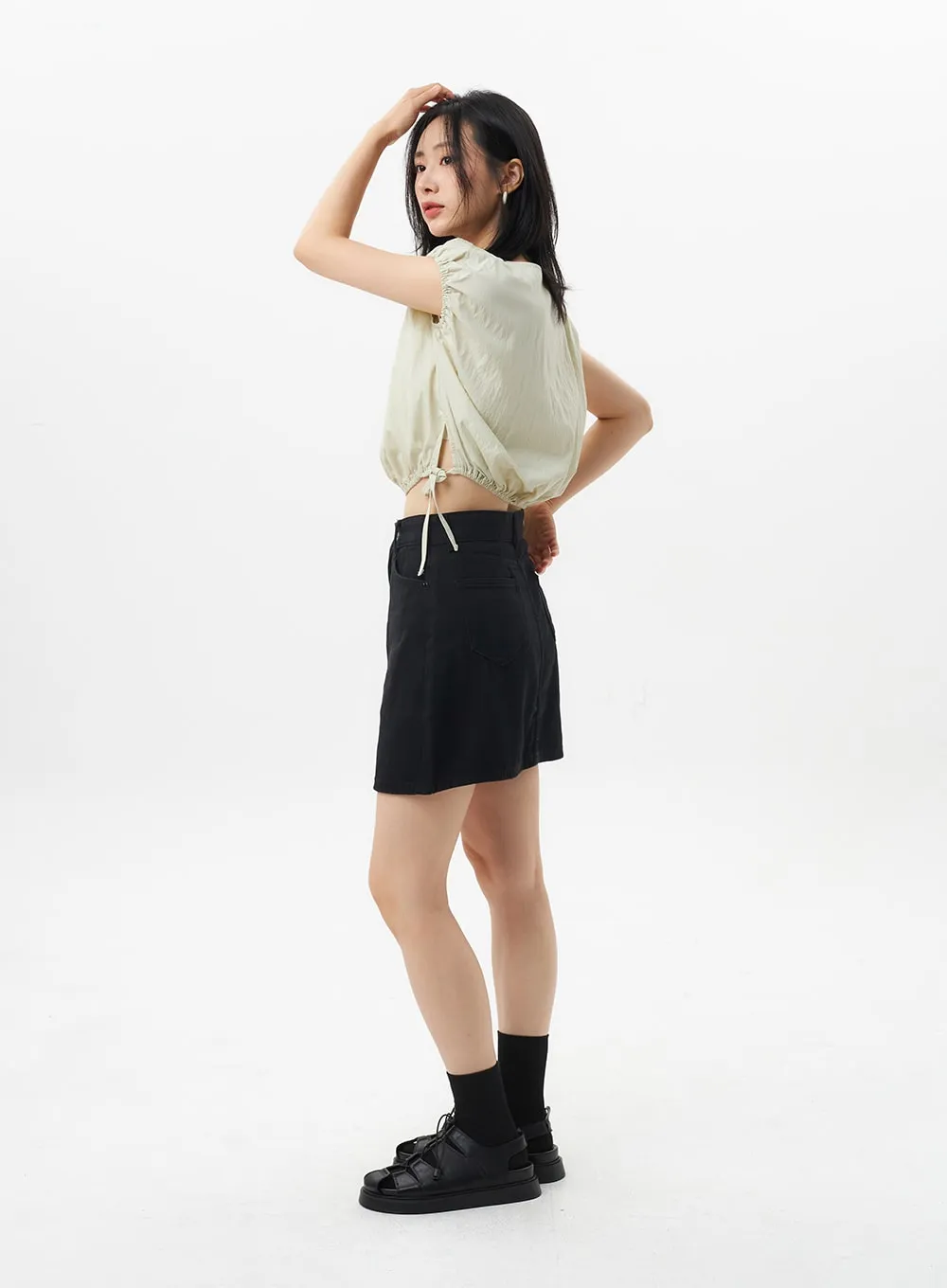 A-Line Mini Skirt OL303