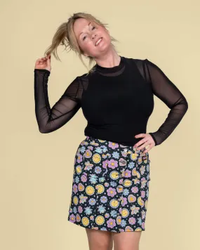 Bee Happy A Line Skirt