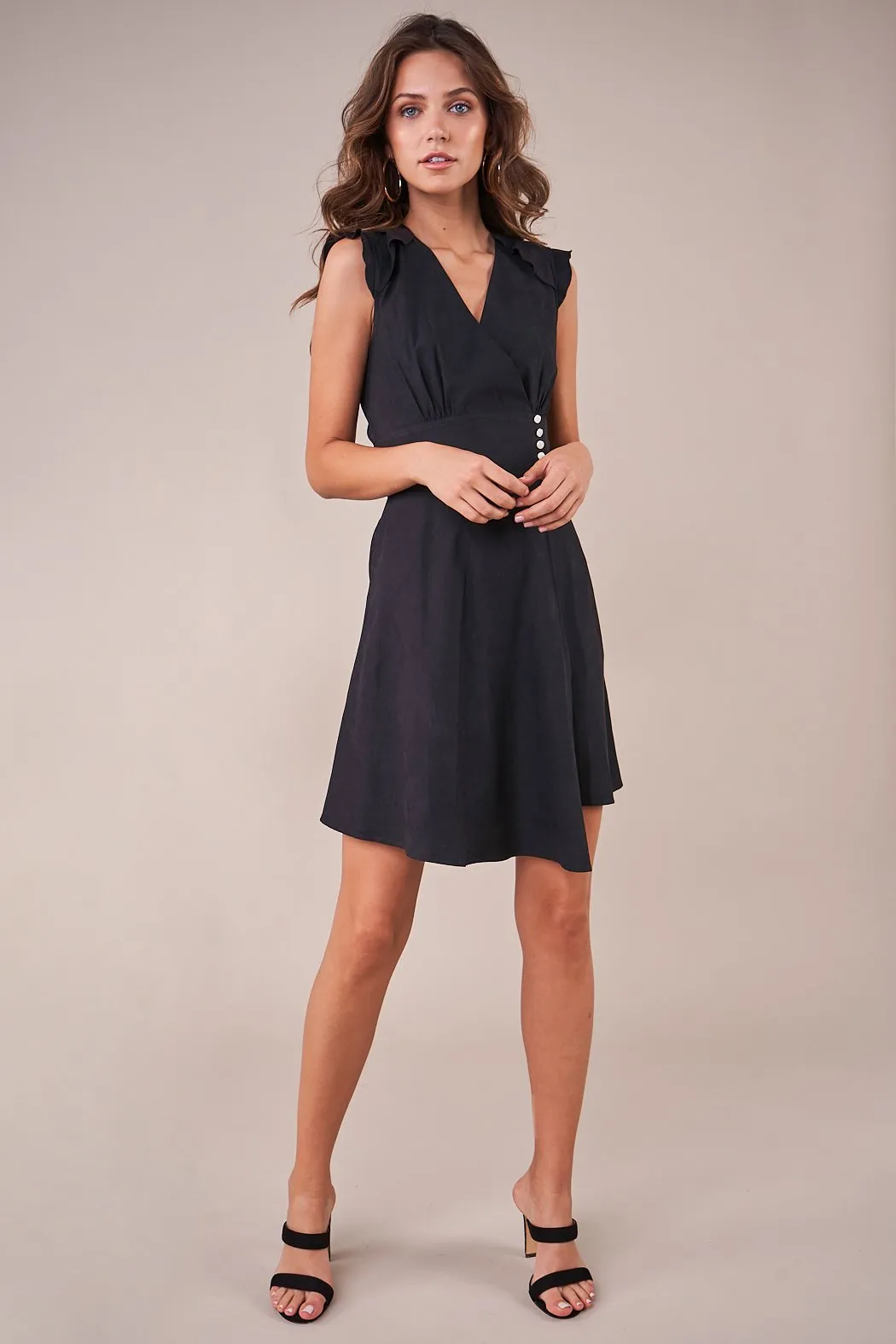 Bernice OBI Belt Wrap Dress