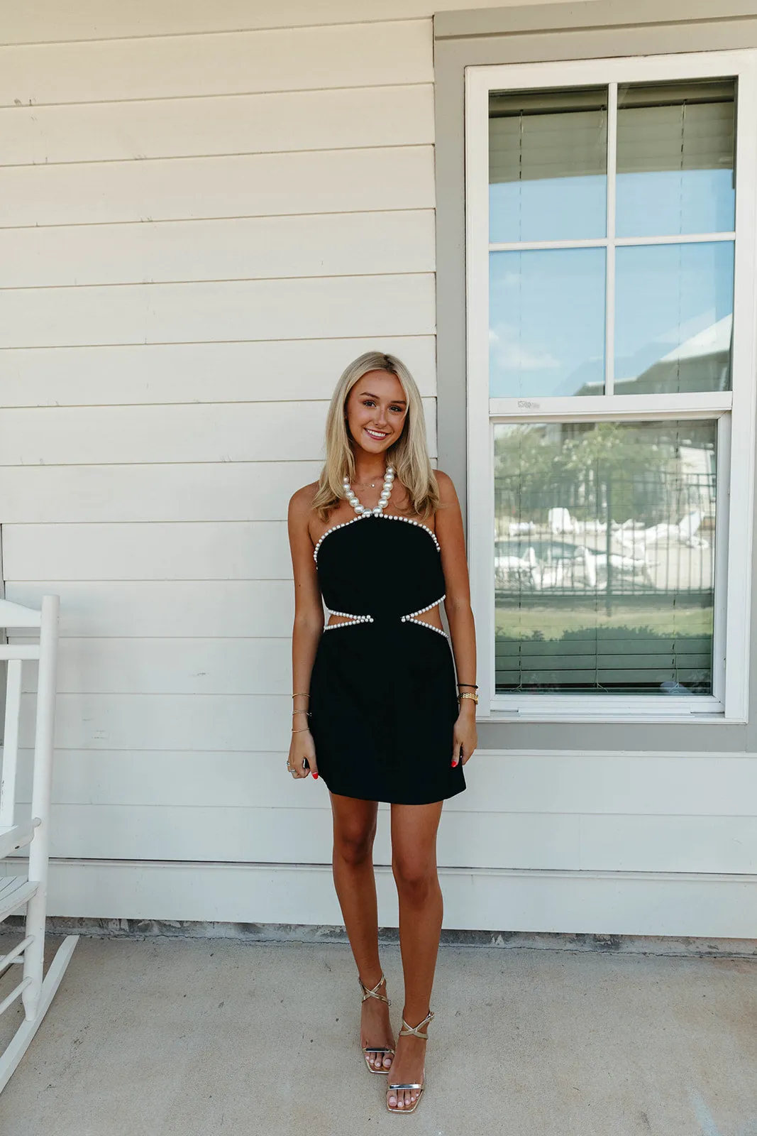 Britton Mini Dress - Black