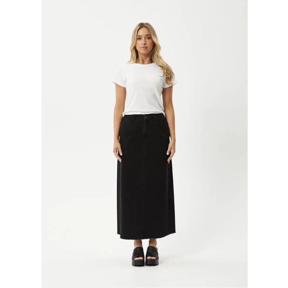 Chichi Denim Midi Skirt