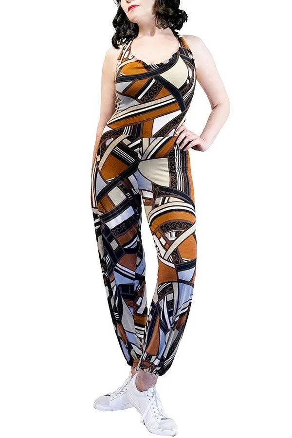 chocolate box wide-leg tango jumpsuit