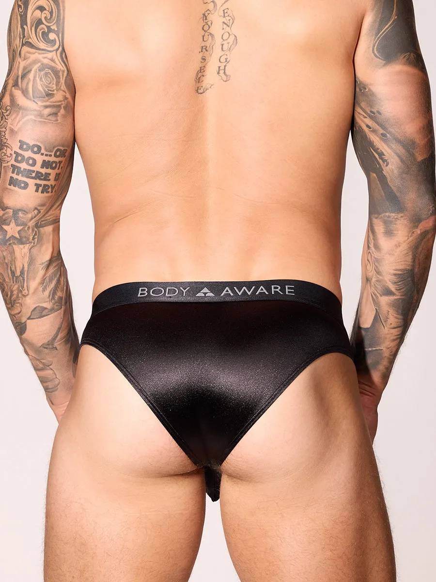 Luxe Satin Logo Brief