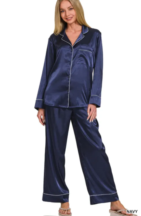 Luxe Satin Pajama Set