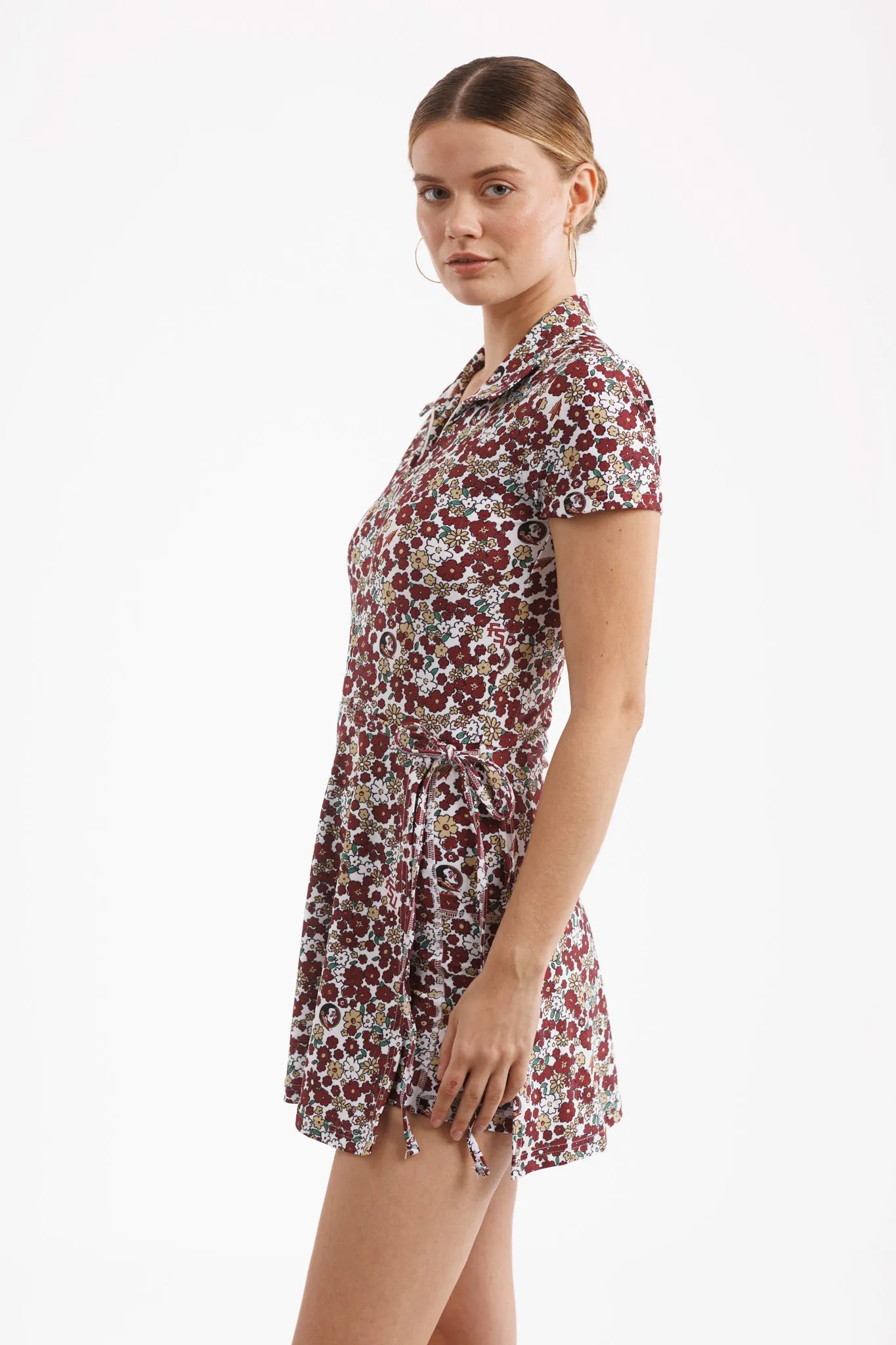 Tailgate Collection Ivy Dress - FSU Poppies