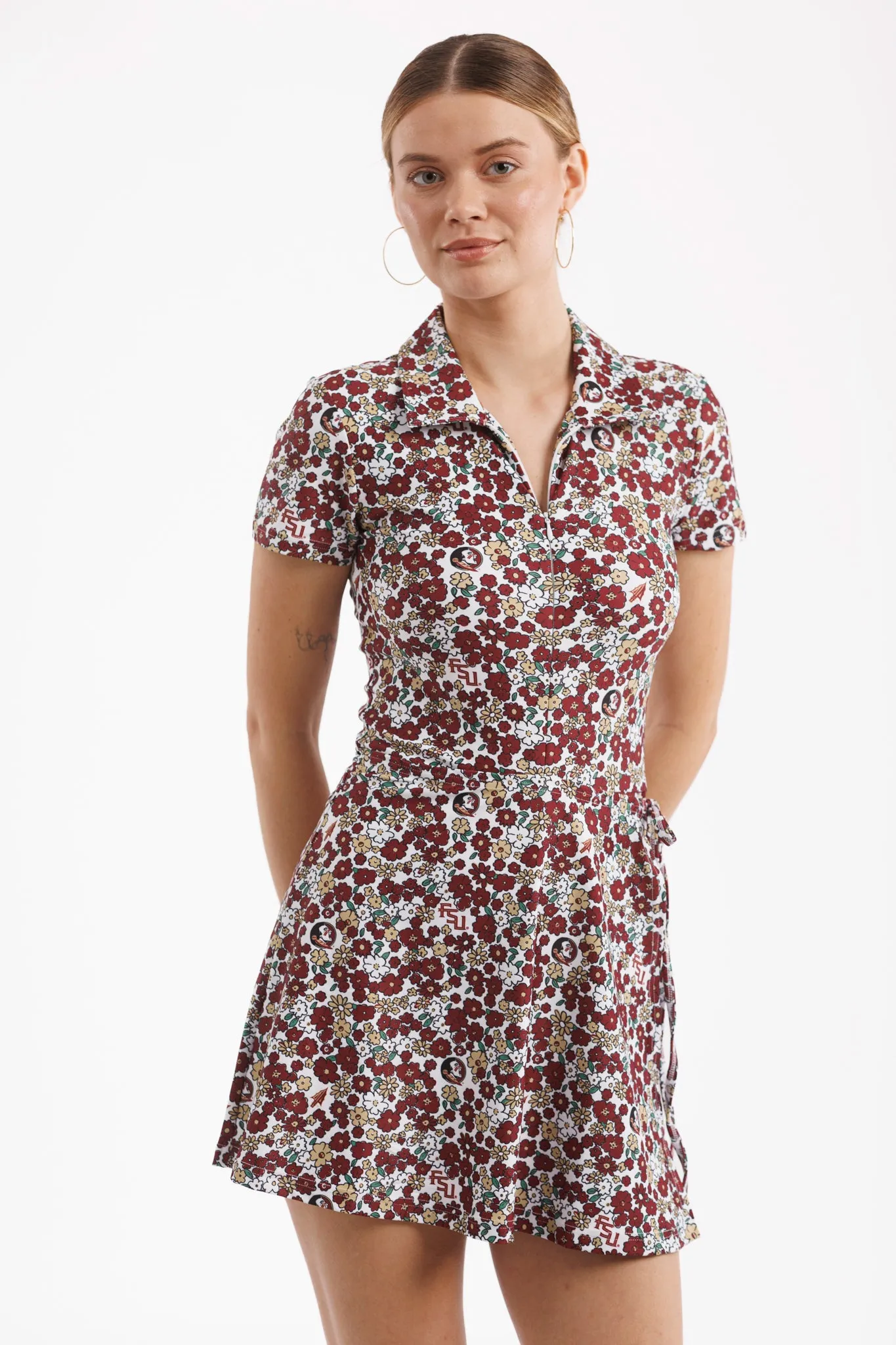 Tailgate Collection Ivy Dress - FSU Poppies