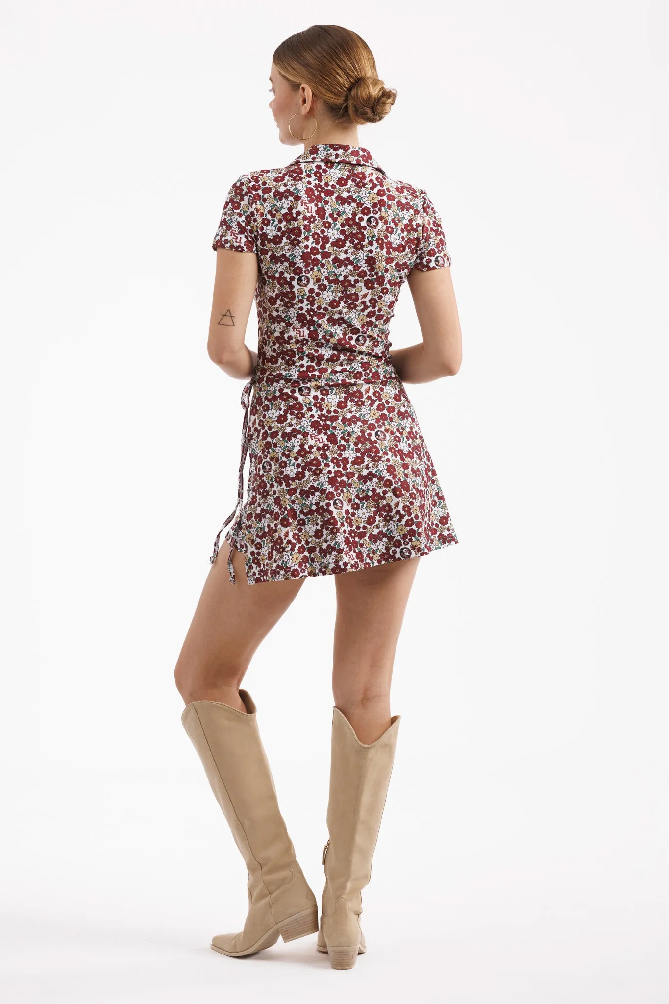 Tailgate Collection Ivy Dress - FSU Poppies